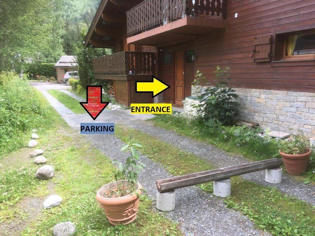 Chalet Champraz - Free Parking 霞慕尼 外观 照片